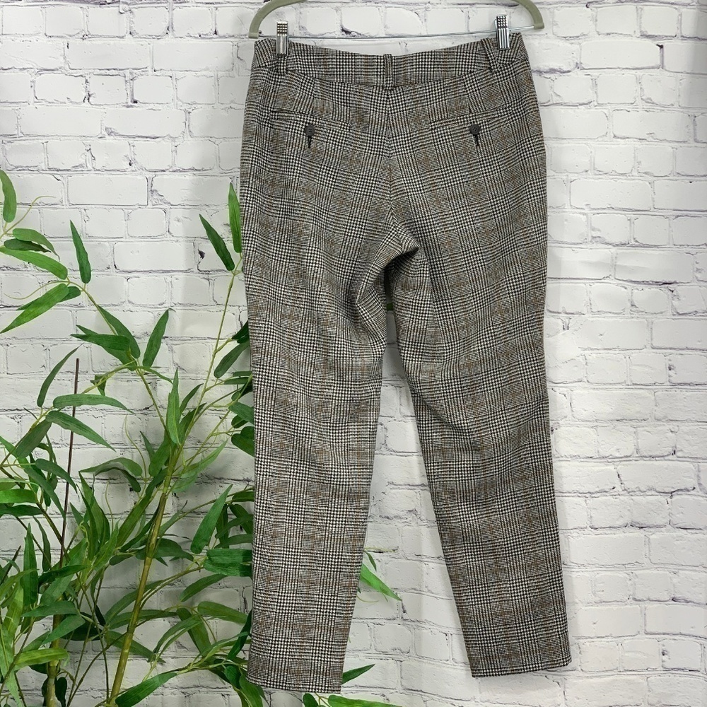 Pendleton Black, White & Brown Plaid Pattern Pants - Picture 2 of 5